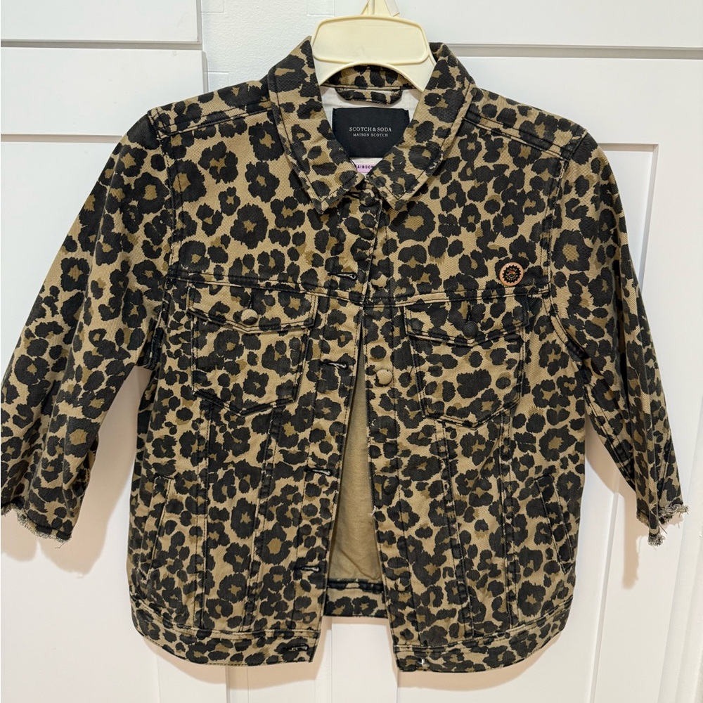 Scotch & Soda Animal Print Jacket